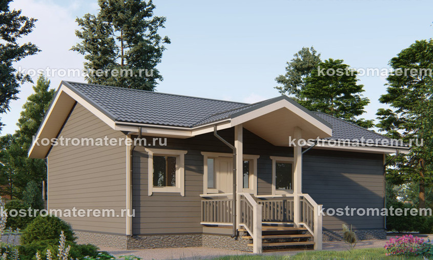 Каркасный дом К-32