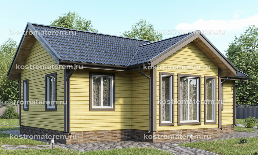 Каркасный дом К-2