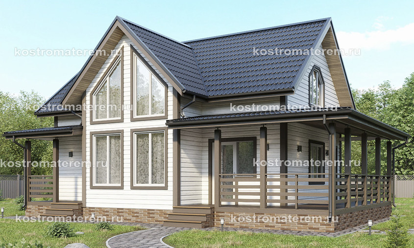 Каркасный дом К-3