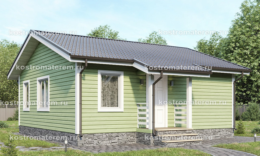 Каркасный дом К-4