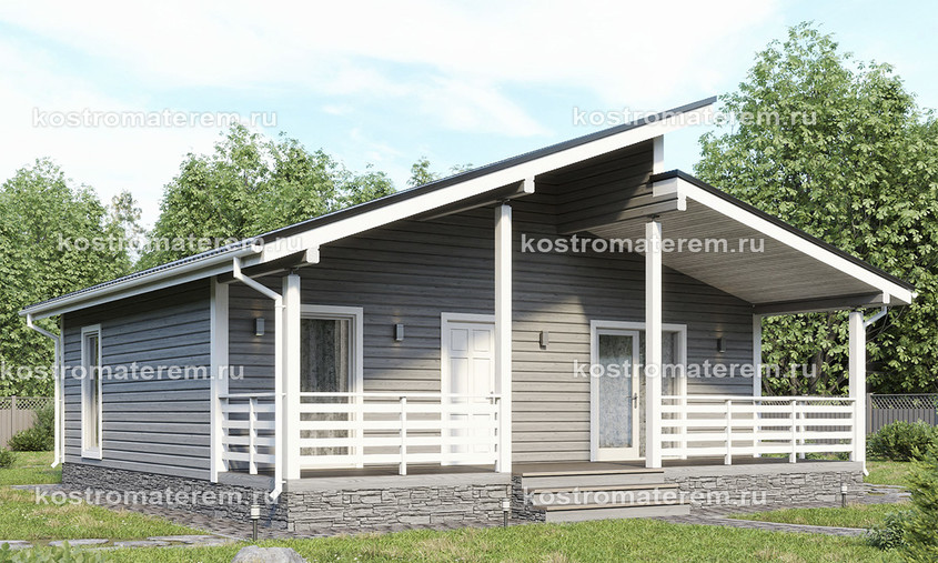 Каркасный дом К-7