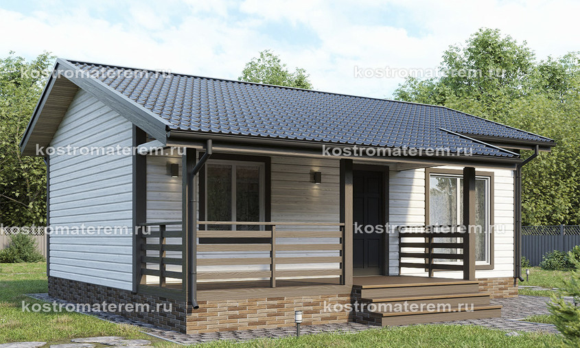 Каркасный дом К-11