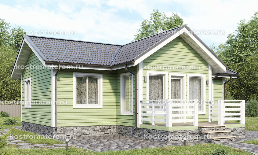 Каркасный дом К-12