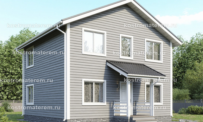 Каркасный дом К-15