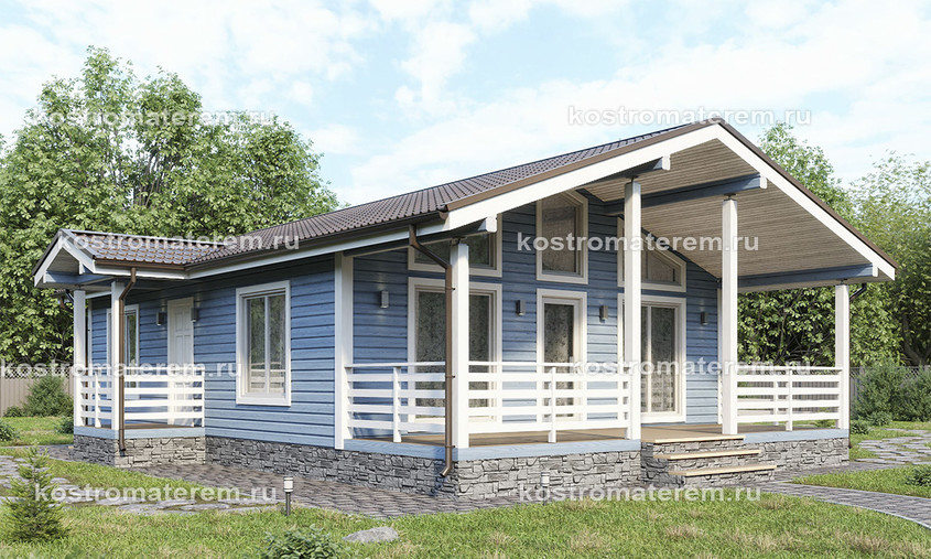 Каркасный дом К-25