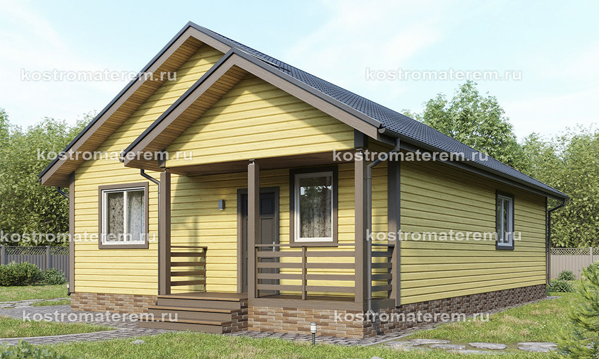 Каркасный дом К-26