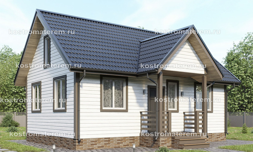 Каркасный дом К-27