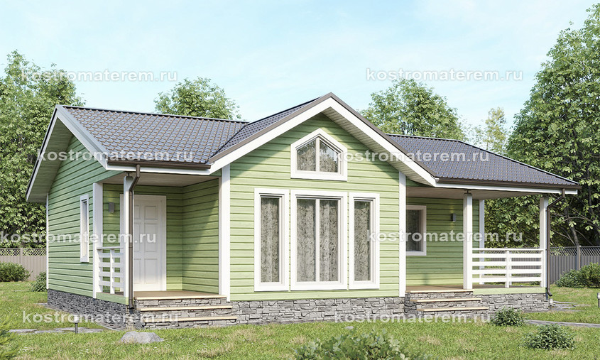 Каркасный дом К-28