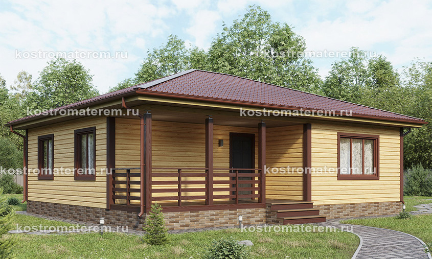 Каркасный дом К-29