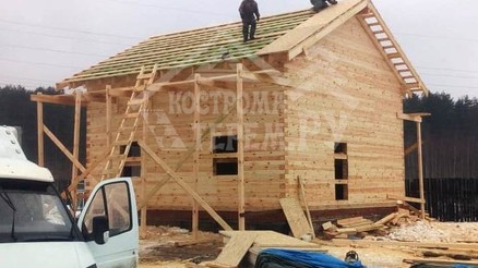 Строительство дома по индивидуальному проекту в г. Кинешма, Ивановской области