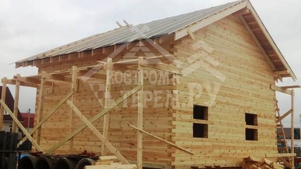 Строительство дома по индивидуальному проекту в г. Кинешма, Ивановской области