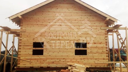 Строительство дома по индивидуальному проекту в г. Кинешма, Ивановской области