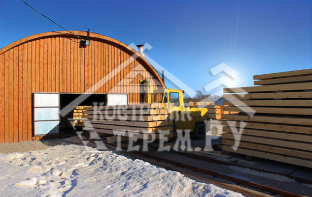 Заготовка бруса