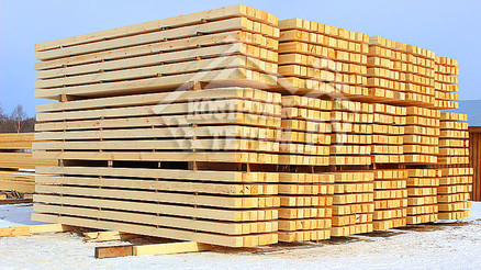 Заготовка бруса