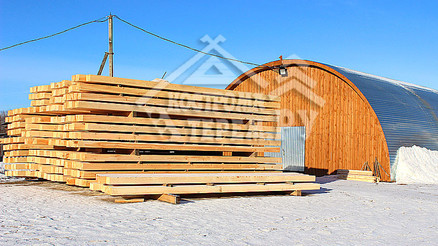 Заготовка бруса