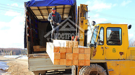 Заготовка бруса