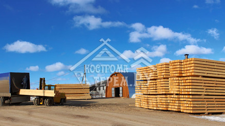 Заготовка бруса