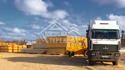 Заготовка бруса