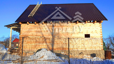Строительство дома из бруса 9х9 д. Юрьев Польский