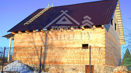 Строительство дома из бруса 9х9 д. Юрьев Польский