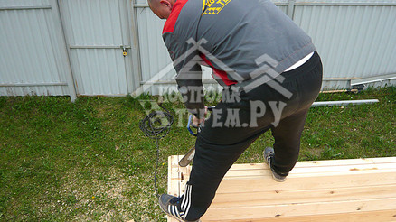 Строительство дома из бруса 6х6 Заокский район