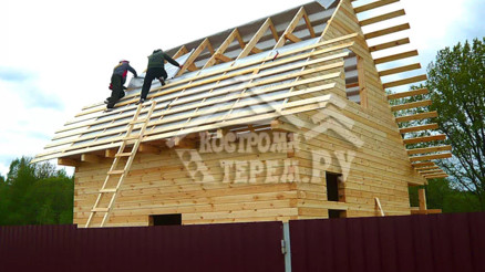 Строительство дома из бруса 6х6 Заокский район