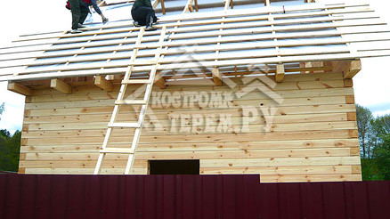 Строительство дома из бруса 6х6 Заокский район