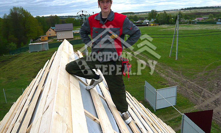 Строительство дома из бруса 6х6 Заокский район