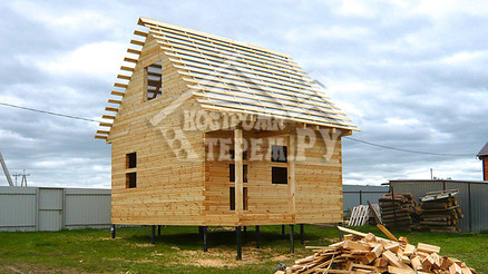 Строительство дома из бруса 6х6 Заокский район