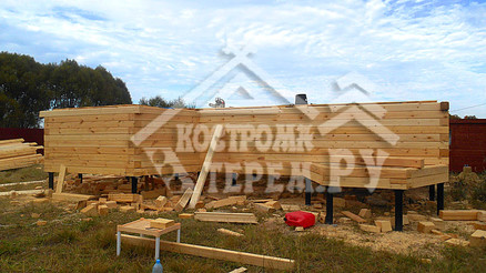 Строительство дома из бруса М.О. Бронницы. в г.Москве