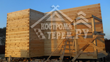 Строительство дома из бруса М.О. Бронницы. в г.Москве