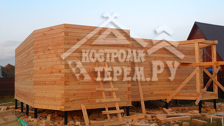 Строительство дома из бруса М.О. Бронницы. в г.Москве