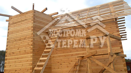 Строительство дома из бруса М.О. Бронницы. в г.Москве