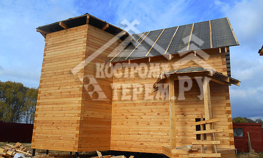 Строительство дома из бруса М.О. Бронницы