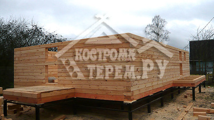 Строительство дома из бруса Одинцовский район Старый Городок