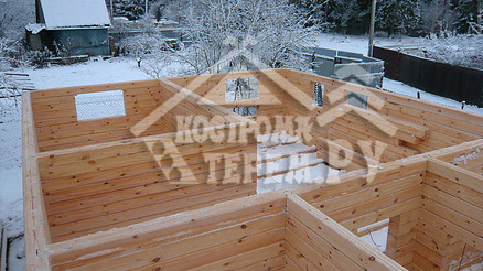 Строительство дома из бруса Одинцовский район Старый Городок