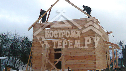 Строительство дома из бруса Одинцовский район Старый Городок