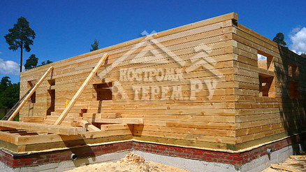 Дом из профилированного бруса г. Рыбинск ДБ-98