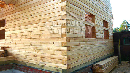 Дом из профилированного бруса г. Рыбинск ДБ-98