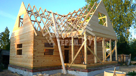 Дом из профилированного бруса г. Рыбинск ДБ-98