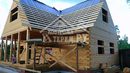 Дом из профилированного бруса г. Рыбинск ДБ-98