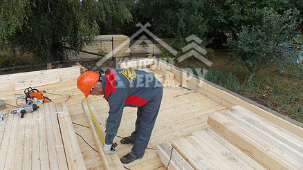 Дом из профилированного бруса п. Апушкин Волоколамск ДБ-15