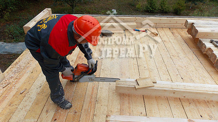 Дом из профилированного бруса п. Апушкин Волоколамск ДБ-15