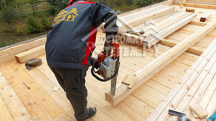 Дом из профилированного бруса п. Апушкин Волоколамск ДБ-15