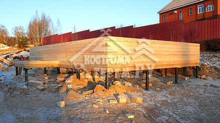 Строительство комплекса домов из бруса по проектам ДБ-1, ДБ-2, ДБ-15, ДБ-32, СБ-9 в брусовом исполнении Рязанская обл. г. Сынтул