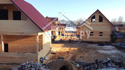 Строительство комплекса домов из бруса по проектам ДБ-1, ДБ-2, ДБ-15, ДБ-32, СБ-9 в брусовом исполнении Рязанская обл. г. Сынтул