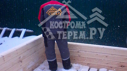 Строительство дома из бруса 6х9 д. Шаховская