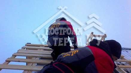 Строительство дома из бруса 6х9 д. Шаховская