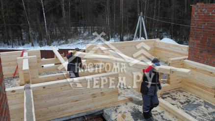 Строительство дома Владимирская область, д. Никулино