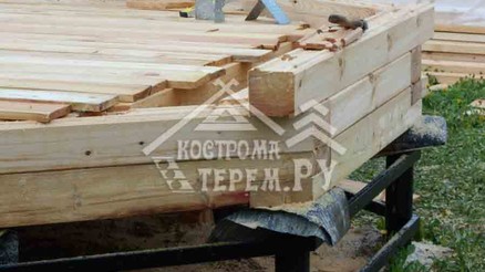 Строительство дома по проекту ДБ-2 Новорижское шоссе